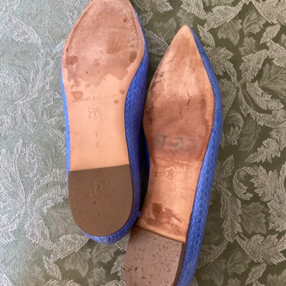 Loeffler Randal Leather Flats - Picture 7 of 9